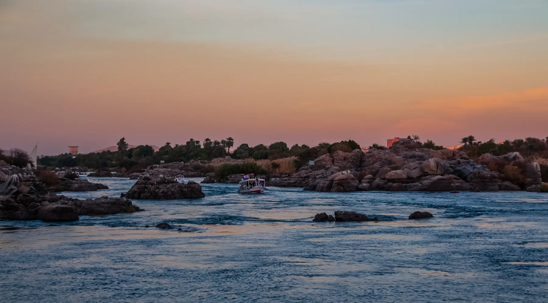 Nile islands at Aswan